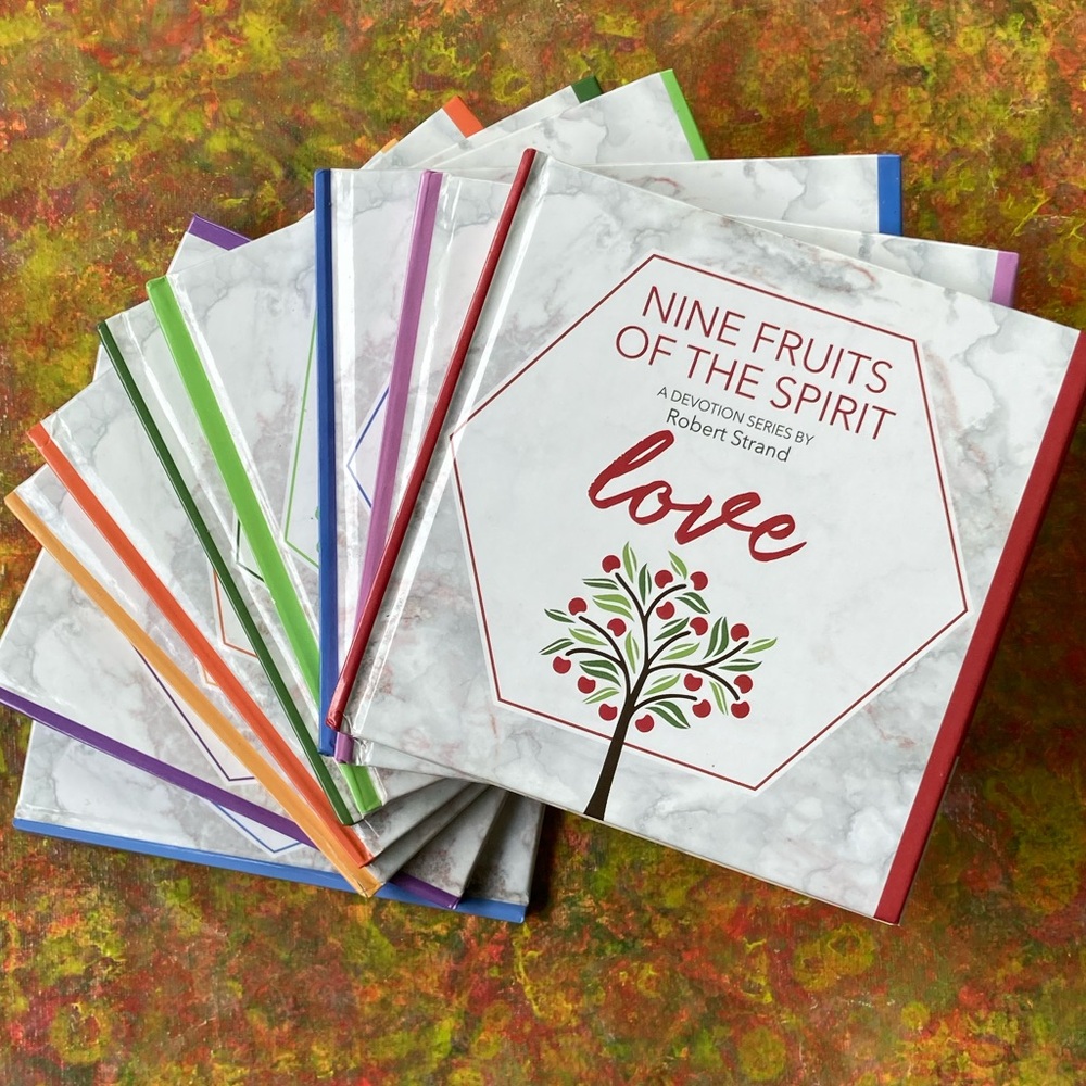 New Complete Set of The 9 Fruits of the Spirit Devotional Series Hardback Books